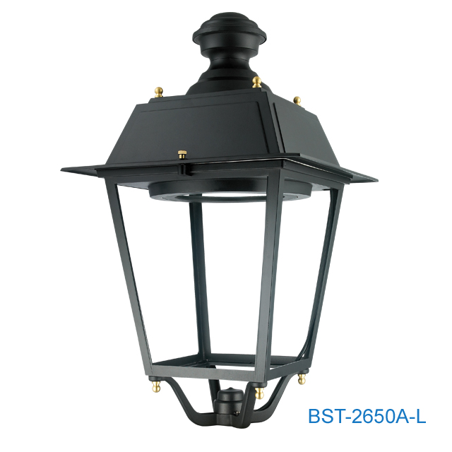 Ornamental lighting fixture for parks and parking lots WBBST2650AL30W
